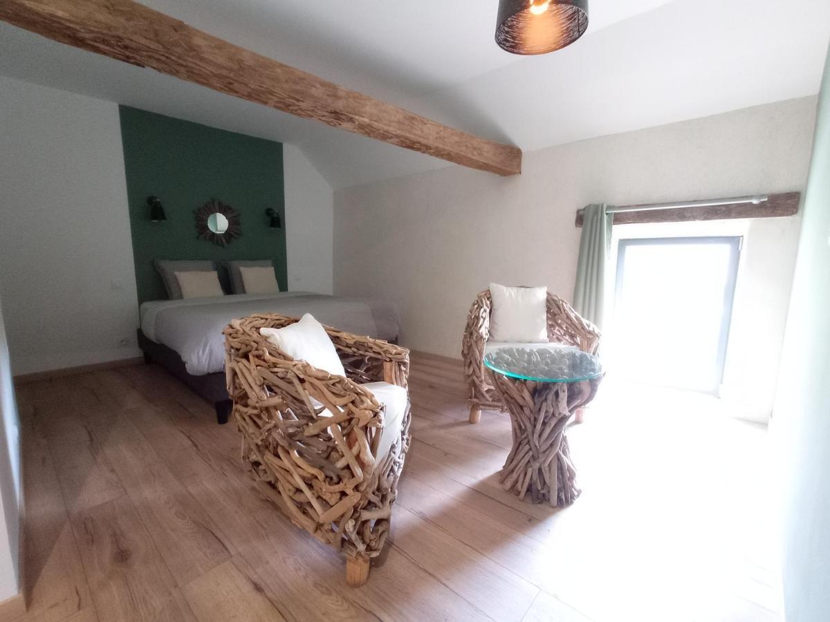 Oust Au Lit Hotel Saint-Vincent-sur-Oust Buitenkant foto
